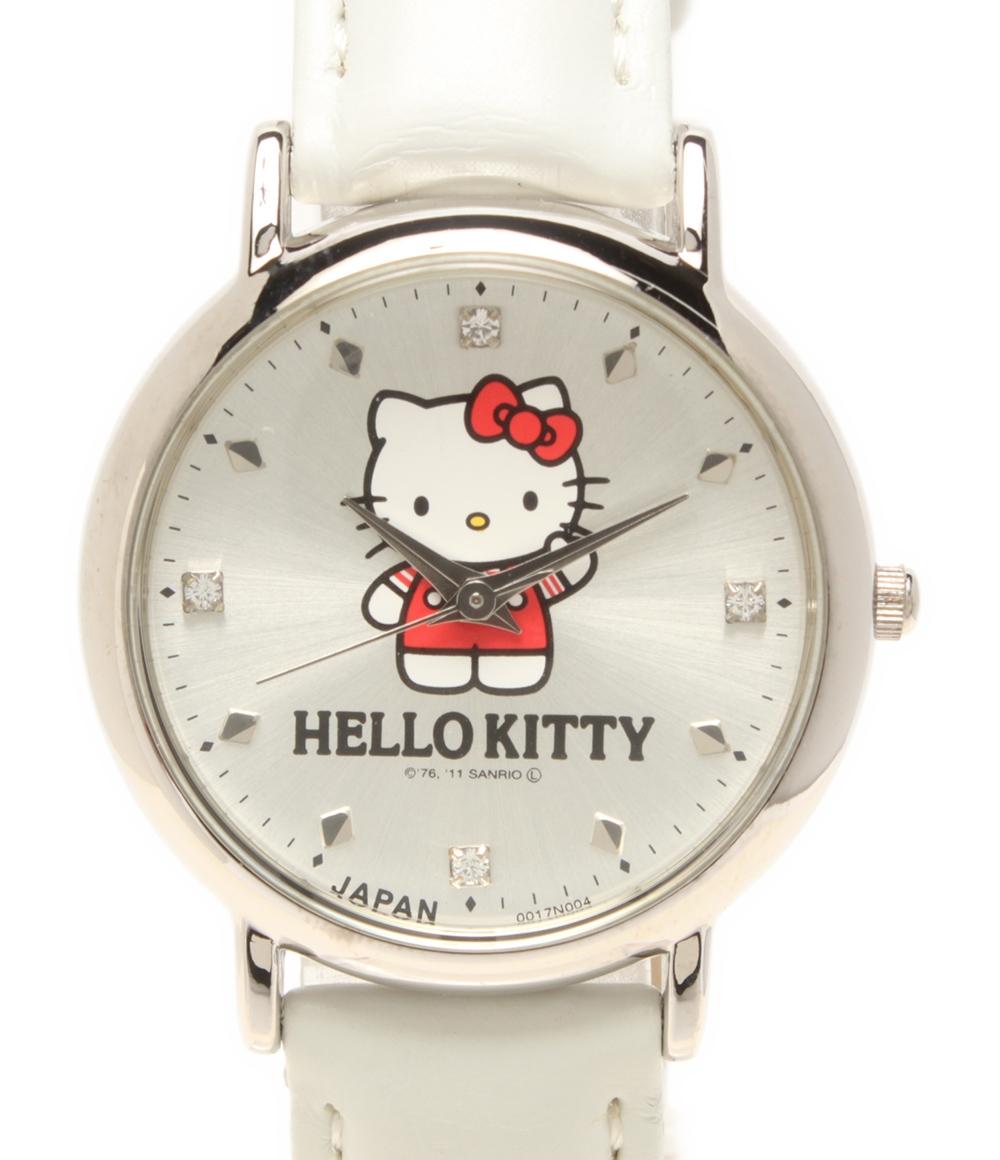 美品 SANRIO 腕時計 ハローキティ HELLO KITTY クオーツ レディース