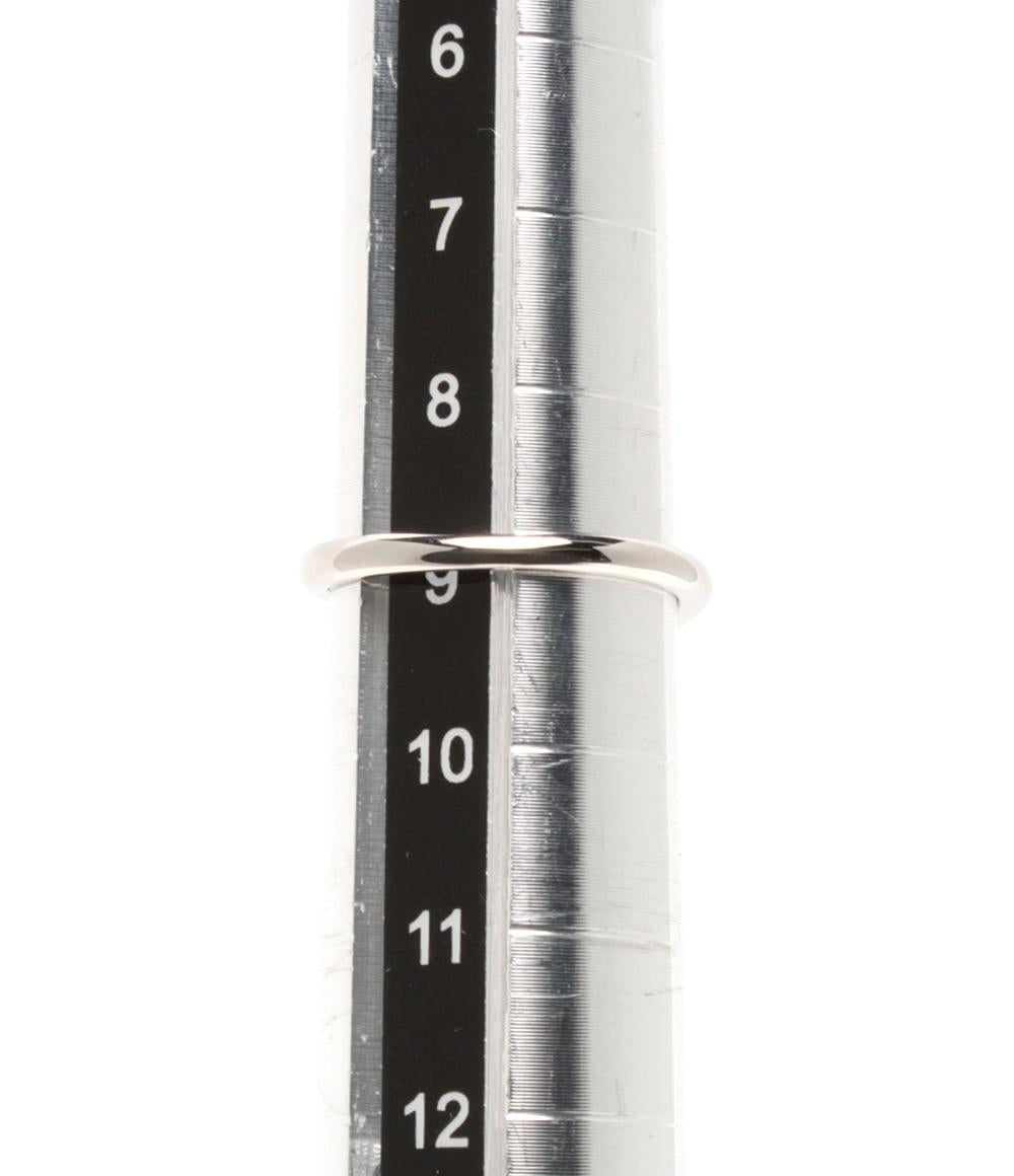 美品 VENDOME AOYAMA リング 指輪 Pt950 ラインストーン レディース SIZE 9号 ヴァンドームアオヤマ