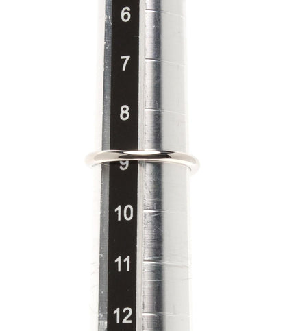 美品 VENDOME AOYAMA リング 指輪 Pt950 ラインストーン レディース SIZE 9号 ヴァンドームアオヤマ