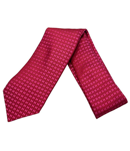 美品 HERMES ネクタイ シルク100% メンズ エルメス