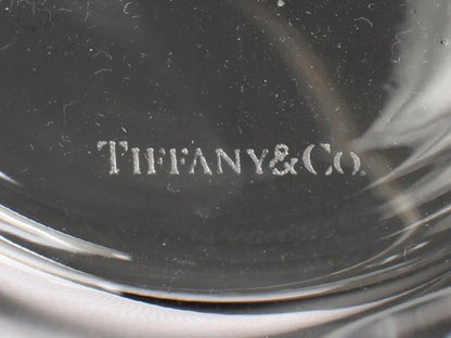 美品 TIFFANY&Co. グラス タンブラー ティファニー
