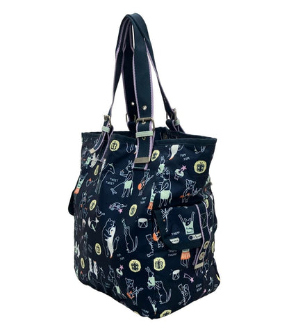 美品 LeSportsac Artist In Residence トートバッグ レディース レスポートサック アーティストインレジデンス