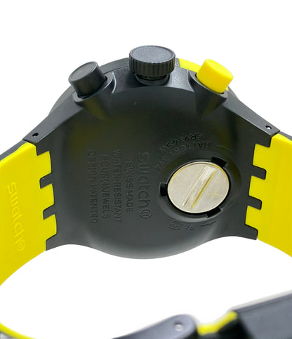 Swatch 腕時計 クオーツ ブラック メンズ スウォッチ