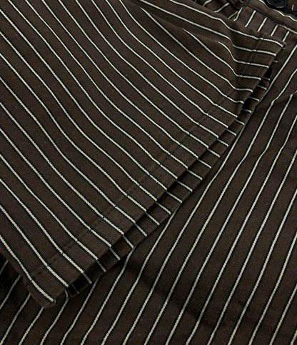 バーバリーブラックレーベル ロングパンツ ストライプ レディース SIZE 79 (XL) BURBERRY BLACK LABEL