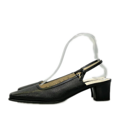 Salvatore Ferragamo スリングバッグパンプス ガンチーニ DY 23171 レディース SIZE 6 サルヴァトーレフェラガモ