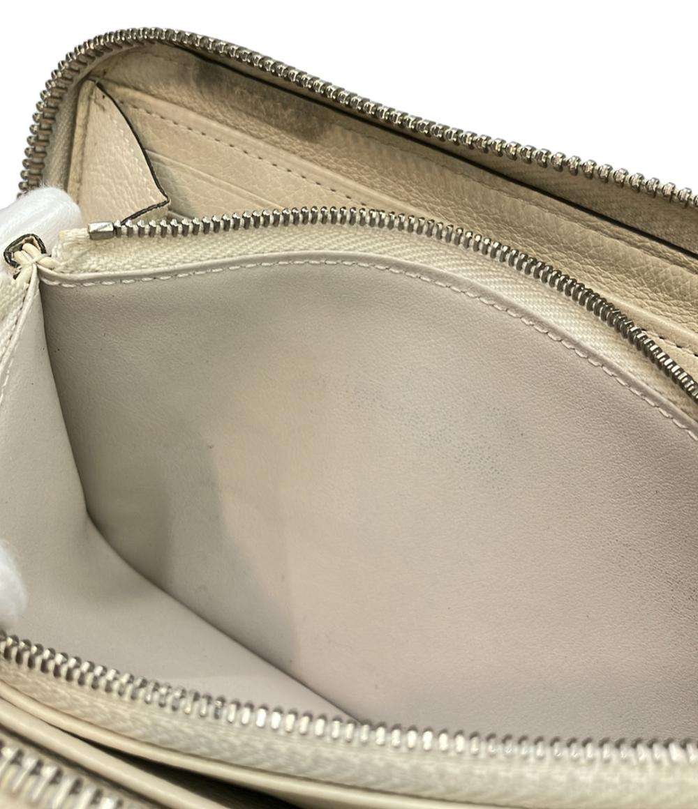 LOUIS VUITTON ラウンドファスナー長財布 マヒナ ジッピーウォレット