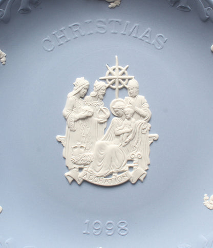 WEDGWOOD イヤープレート 飾り皿 19cm ジャスパー 1998 ウェッジウッド