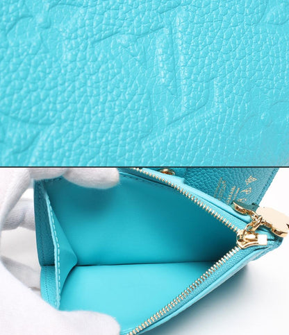 美品 ルイヴィトン 二つ折り財布 LV×TM LV 村上隆コラボ ポルトフォイユ リサ モノグラムアンプラント M14089 レディース Louis Vuitton
