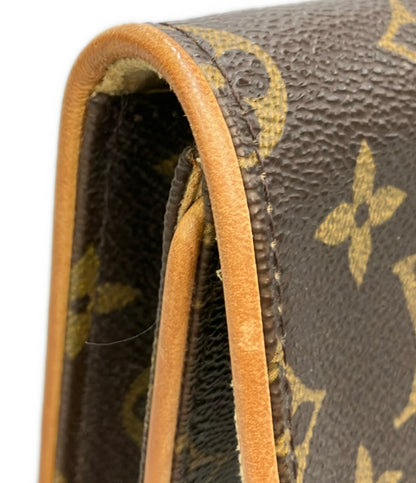 LOUIS VUITTON 2way クラッチバッグ ショルダーバッグ 斜め掛け ポシェットツインGM モノグラム M51852 レディース ルイ・ヴィトン