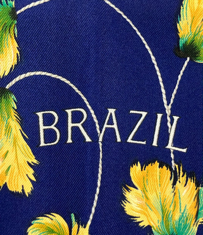 HERMES スカーフ シルク100% カレ90 BRAZIL レディース エルメス