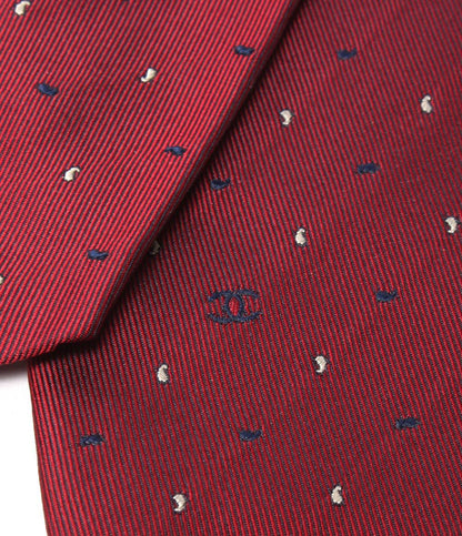 CHANEL ネクタイ シルク100％ メンズ シャネル