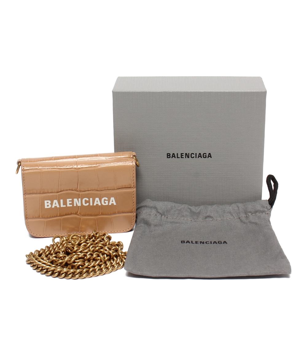 BALENCIAGA チェーンウォレット 三つ折り財布 レディース バレンシアガ