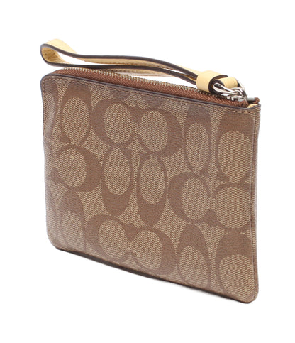 美品 COACH ポーチ シグネチャー F58035 レディース コーチ
