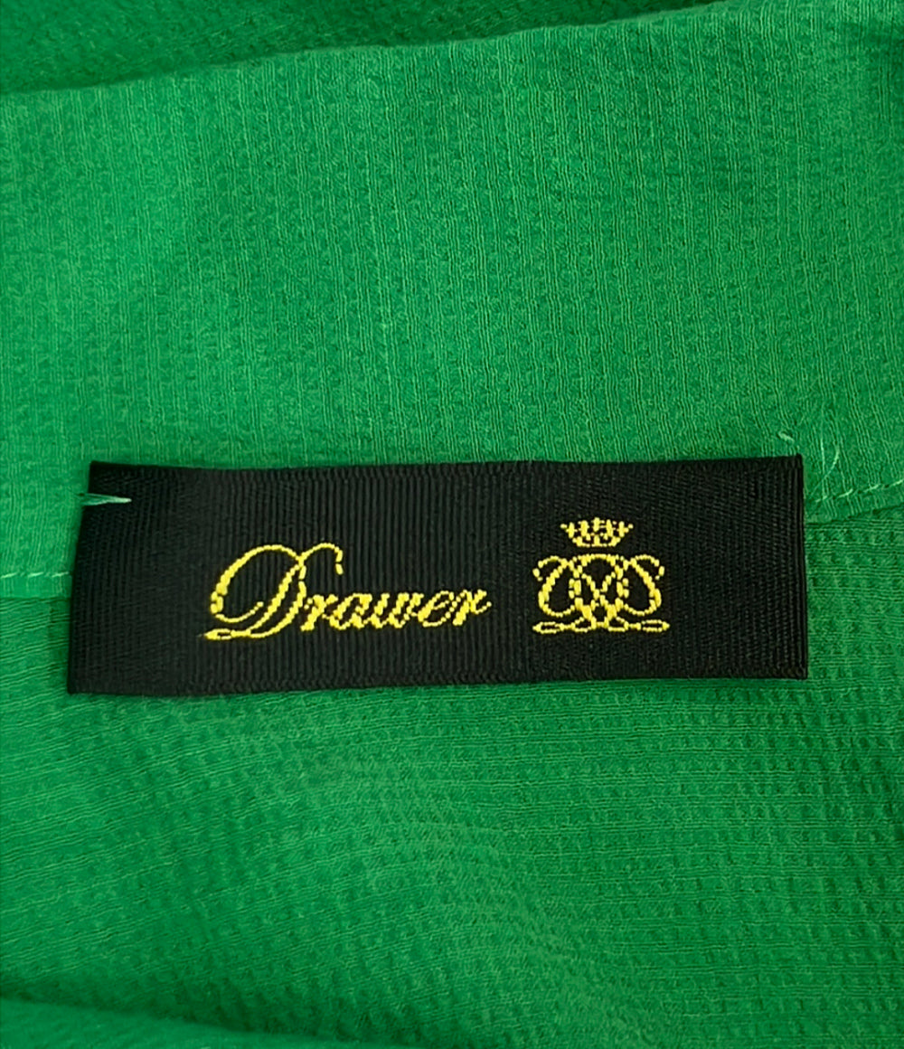 Drawer 長袖 リボンブラウス 6521-299-1063 レディース ドゥロワー
