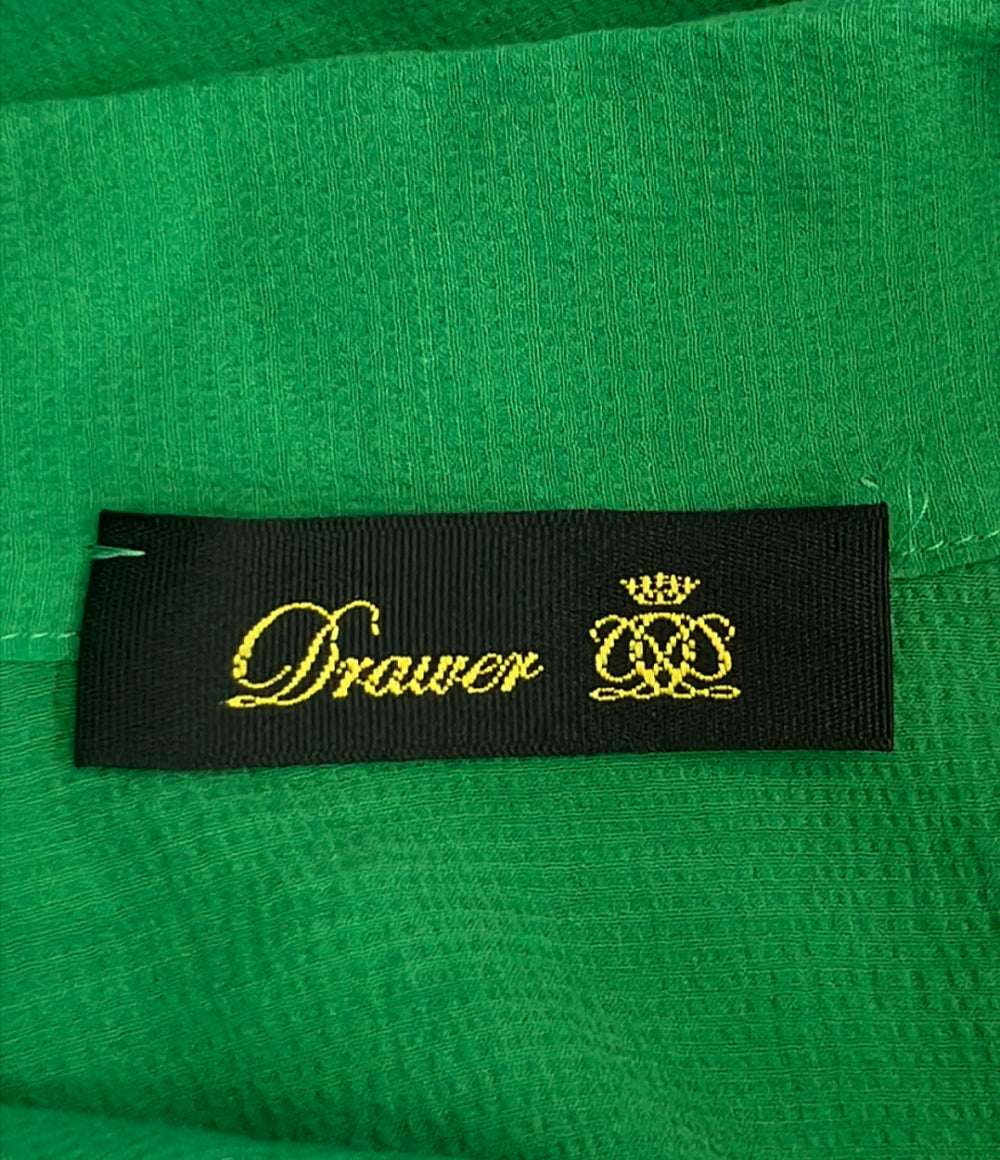 Drawer 長袖 リボンブラウス 6521-299-1063 レディース ドゥロワー