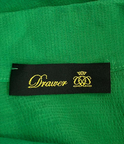 Drawer 長袖 リボンブラウス 6521-299-1063 レディース ドゥロワー