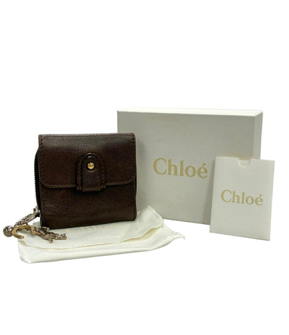 Chloe 二つ折り財布 レザー レディース クロエ