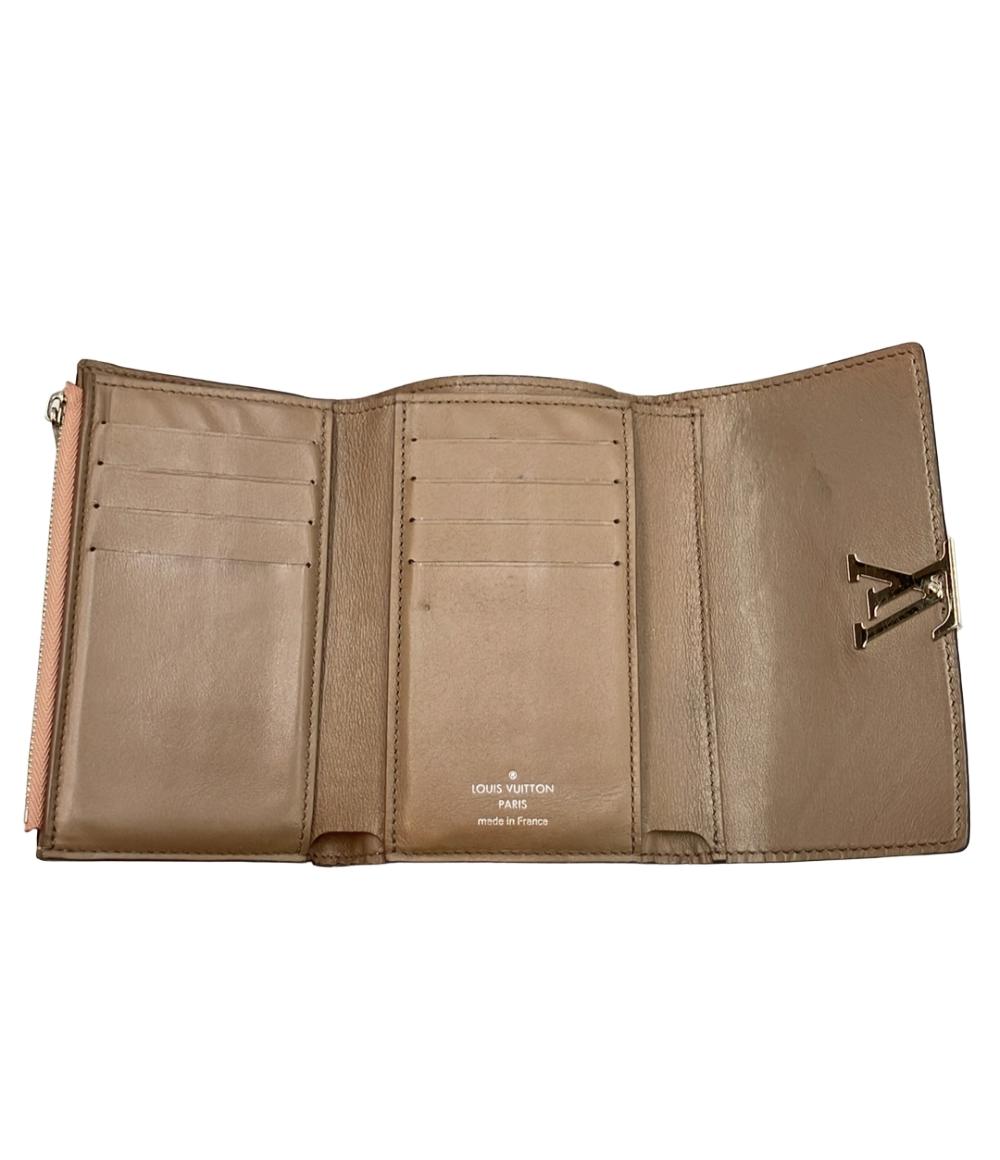 LOUIS VUITTON 三つ折り財布 ポルトフォイユ カプシーヌ コンパクト M62156 レディース ルイ・ヴィトン