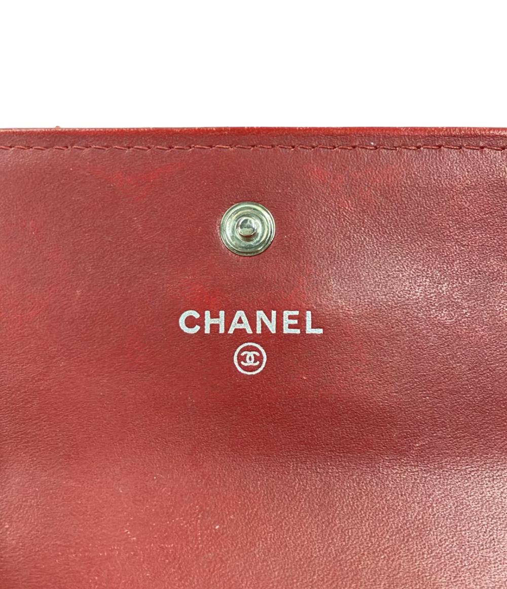 シャネル 二つ折り長財布 マトラッセ レディース CHANEL