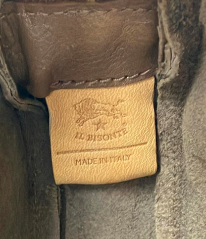 美品 IL BISONTE ショルダーバッグ 斜め掛け レディース イルビゾンテ