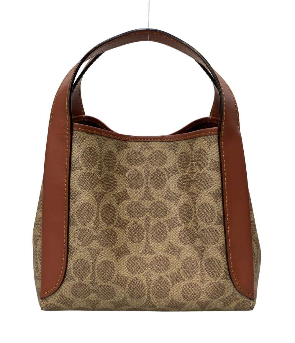 美品 COACH 2way ハンドバッグ ショルダーバッグ 斜め掛け ハドリー ホーボー21 シグネチャー 79251 レディース コーチ