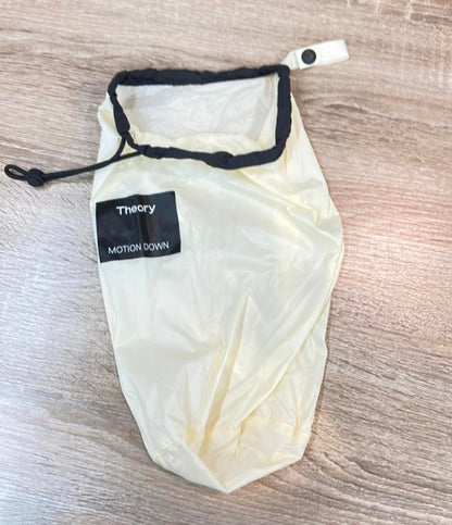 theory ダウンジャケット 軽量 ダブルジップ スナップボタン PARACHUTE DWN SH-MOTION DOWN メンズ SIZE L セオリー
