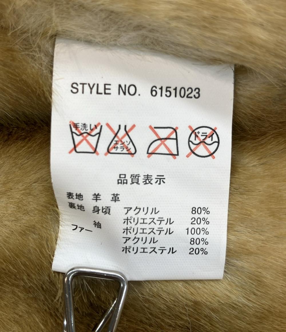 AVIREX レザーフード付きジャケット メンズ SIZE L アヴィレックス