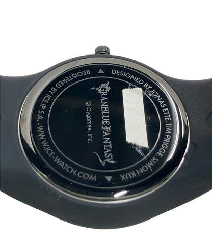 ice watch 腕時計 グランブルーファンタジーコラボ バハムートモデル クオーツ メンズ アイスウォッチ