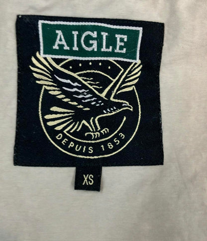 エーグル ナイロンジャケット チェック柄 フード付き メンズ SIZE XS (XS) AIGLE