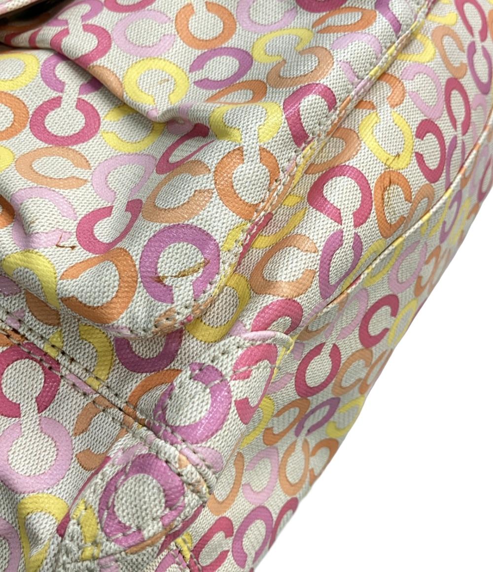 コーチ 2wayトートバッグ ショルダーバッグ 斜め掛け オプアート 13142 レディース COACH