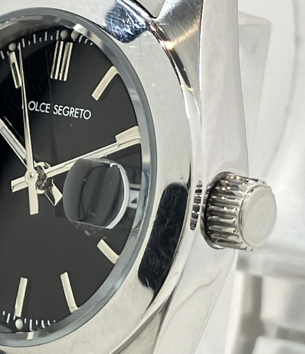 ドルチェ・セグレート 腕時計 クオーツ ブラック AA100 レディース DOLCE SEGRETO