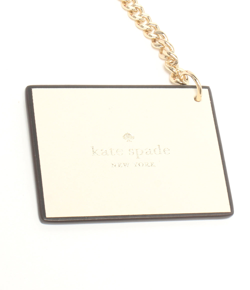 美品 Kate Spade チャーム ユアーズ トゥルーリー オリガミ ハート ダングル レディース ケイトスペード