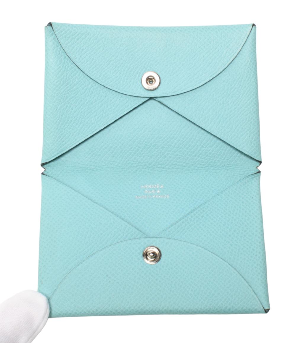 エルメス カードケース T刻印 カルヴィ ユニセックス HERMES