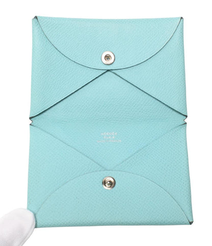 エルメス カードケース T刻印 カルヴィ ユニセックス HERMES