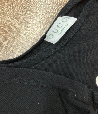 GUCCI 半袖Tシャツ 犬 130 BK プリント コットン キッズ SIZE 8 (130) グッチ
