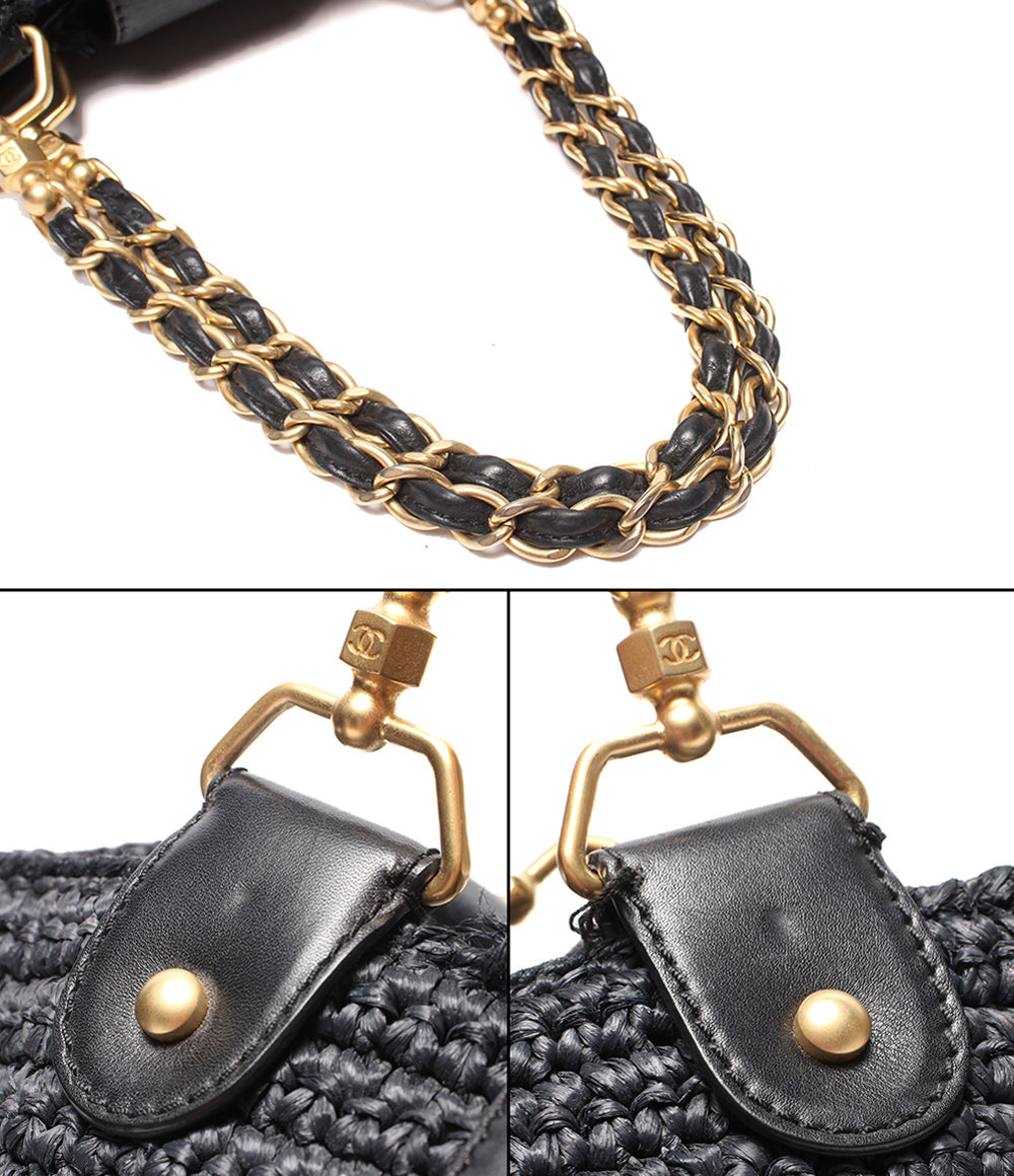 CHANEL チェーンショルダーバッグ トートバッグ 肩掛け ゴールド金具