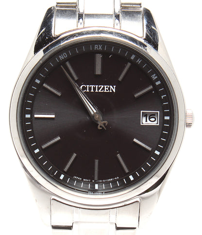 CITIZEN 腕時計 ソーラー ブラック H110-S077486 メンズ シチズン