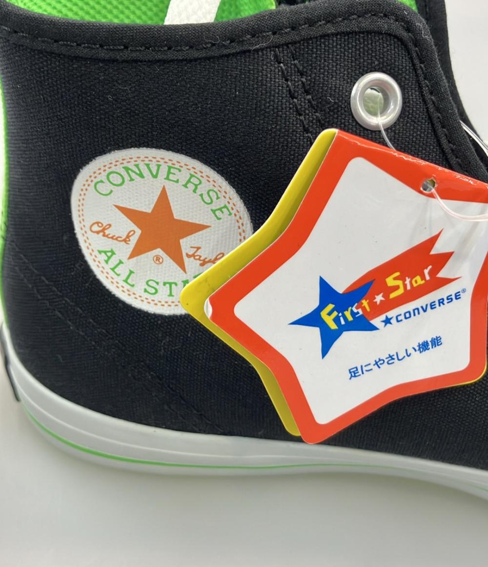 美品 CONVERSE ハイカットスニーカー サイドジップ キッズ SIZE 22.0 (M) コンバース