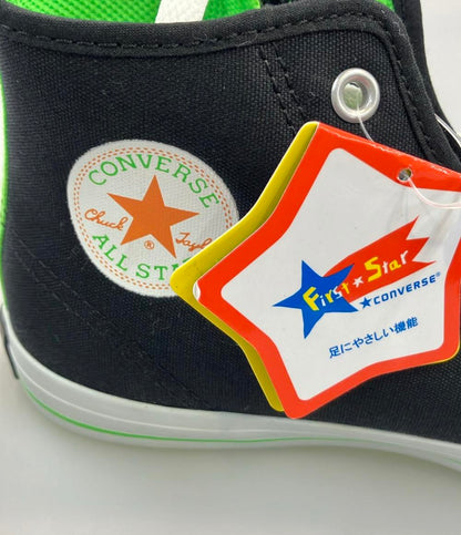 美品 CONVERSE ハイカットスニーカー サイドジップ キッズ SIZE 22.0 (M) コンバース