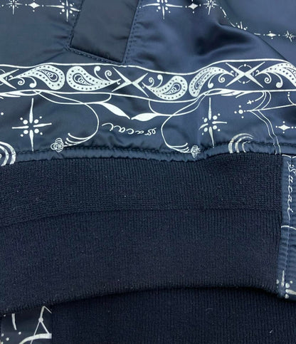 Sacai Dr.Woo ブルゾンBANDANA PRINT MA-1 BOMBER JACKET ペイズリー 20-02329M メンズ SIZE 3 (L) サカイ ドクターウー