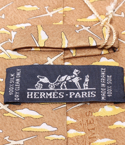 美品 エルメス ネクタイ シルク100５ メンズ HERMES