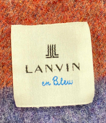 ランバンオンブルー マフラー レディース LANVIN en Bleu