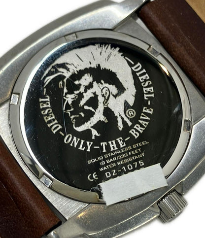 DIESEL 腕時計 クオーツ ブルー系 DZ-1075 メンズ ディーゼル