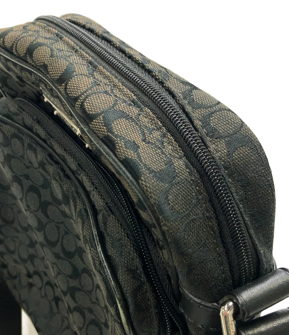 COACH ショルダーバッグ 斜め掛け ミニシグネチャー レディース コーチ