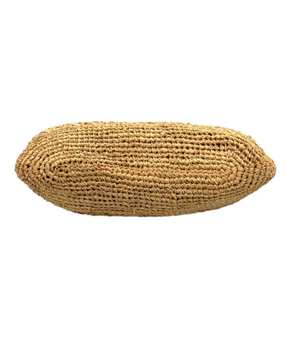 美品 アニエスベーボヤージュ トートバッグ 肩掛け ラフィア レディース Agnes b. VOYAGE