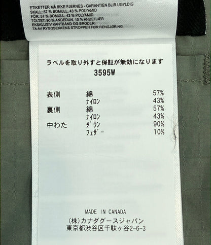 CANADA GOOSE ダウンジャケット Mayfield Jacket 3595W レディース SIZE XS カナダグース