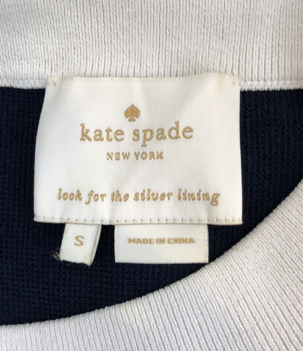 ケイトスペード  バイカラーニットノースリーブワンピース      レディース SIZE S (S) kate spade