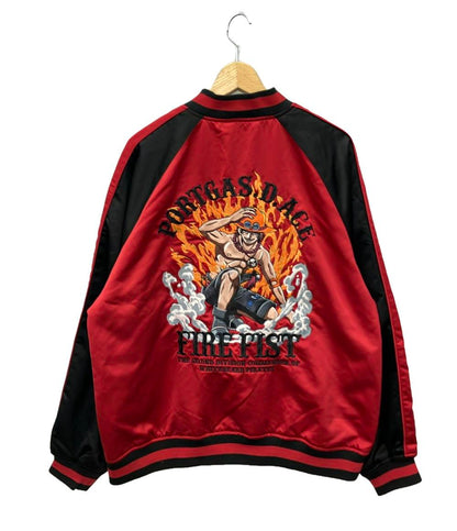 美品 ワンピース スカジャン アニメワンピース 火拳のエース メンズ SIZE 3L (XL) One piece