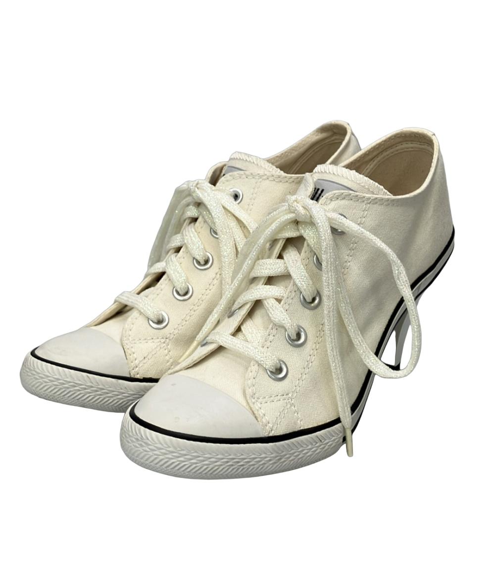 CONVERSE ローカットヒールスニーカー レディース SIZE 25.0 (XL) コンバース