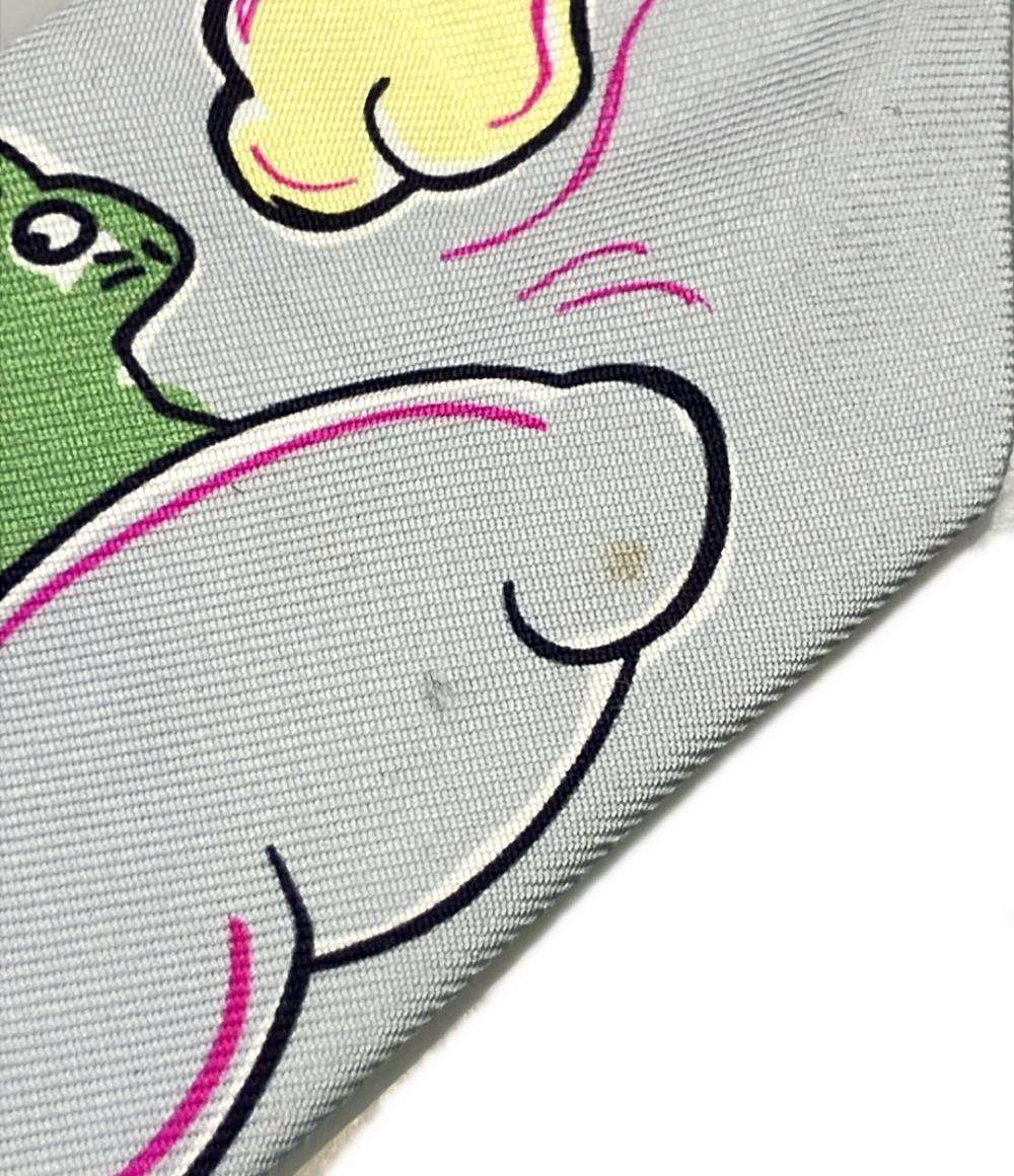 HERMES スカーフ シルク100% MILLE ET UN LAPINS ツイリー レディース エルメス